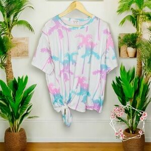 Fantastic Fawn Oversized Colorful Palm Tree Top